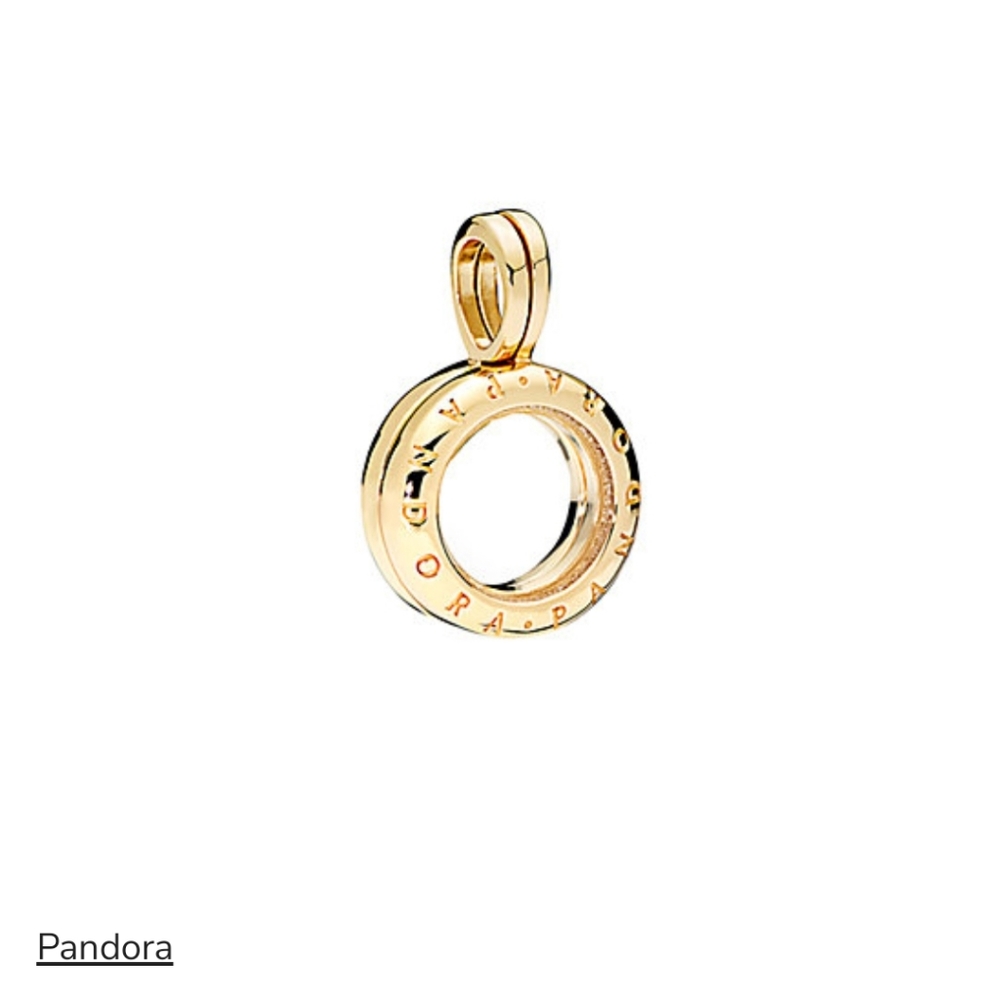 Pandora shine locket 18k gold plated